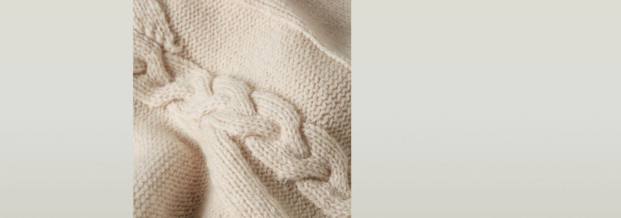 big cable knit pullover