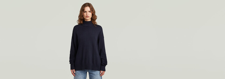 milano high neck knit