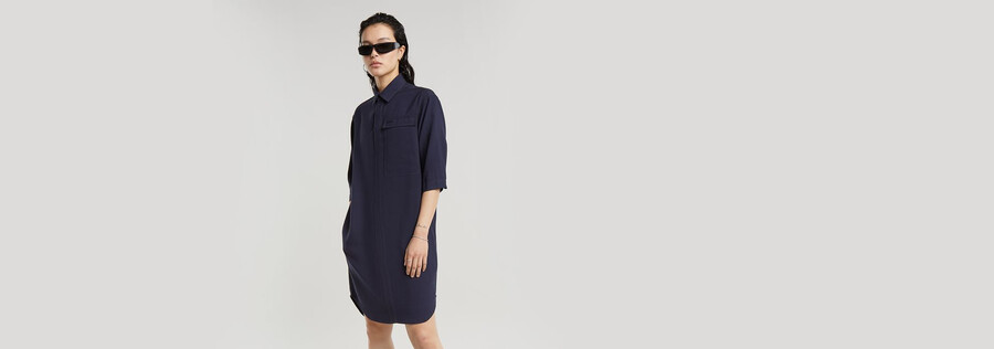 cargo tunic dress