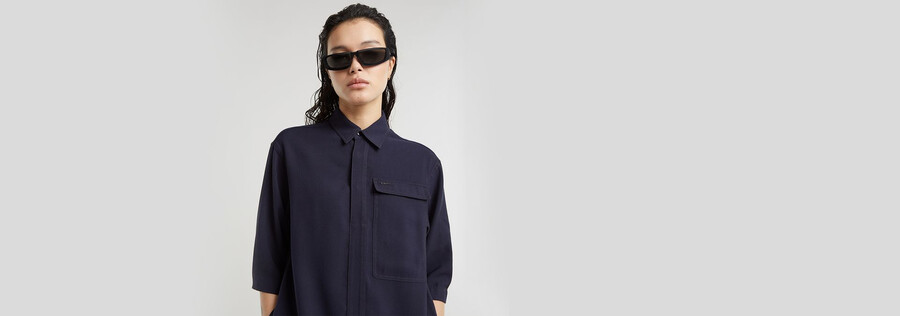 cargo tunic dress