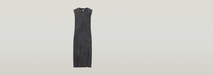 overdyed maxi tank dress