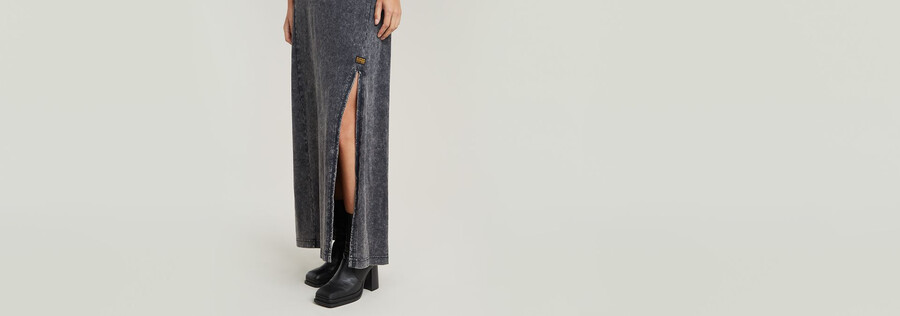 overdyed maxi tank dress