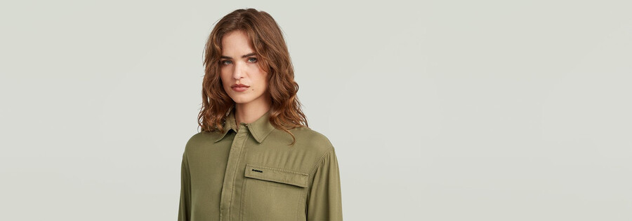 cargo tunic dress