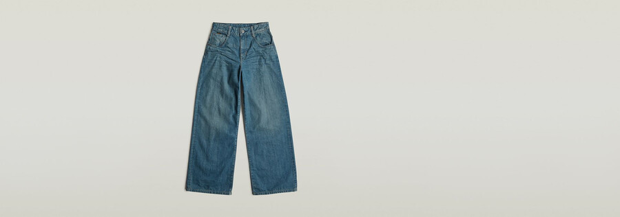 skater high loose jeans