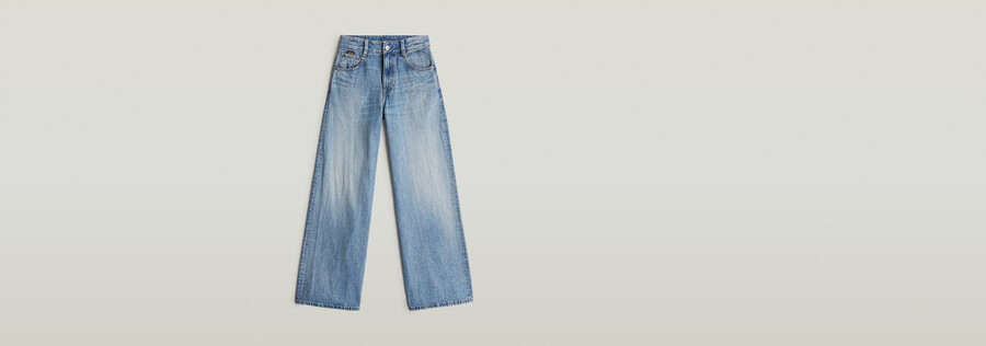 skater high loose jeans