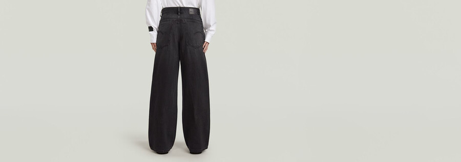 skater high loose jeans