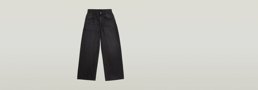 skater high loose jeans