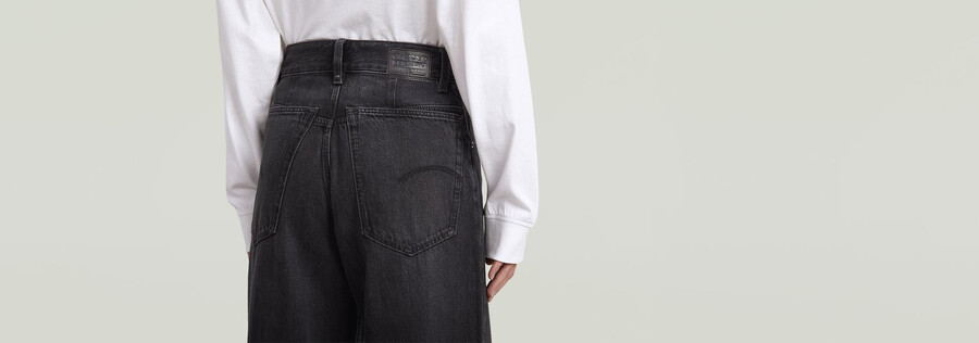 skater high loose jeans