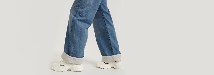 bowey lined loose jeans
