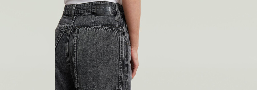 skater long pocket high loose jeans