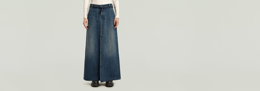 baggy maxi skirt