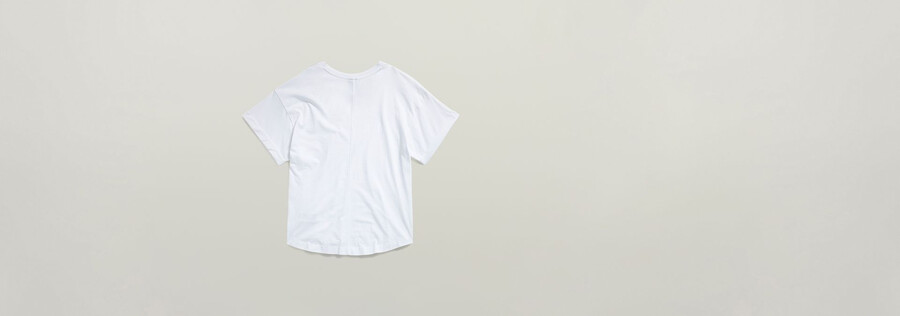 rolled up sleeve boyfriend top