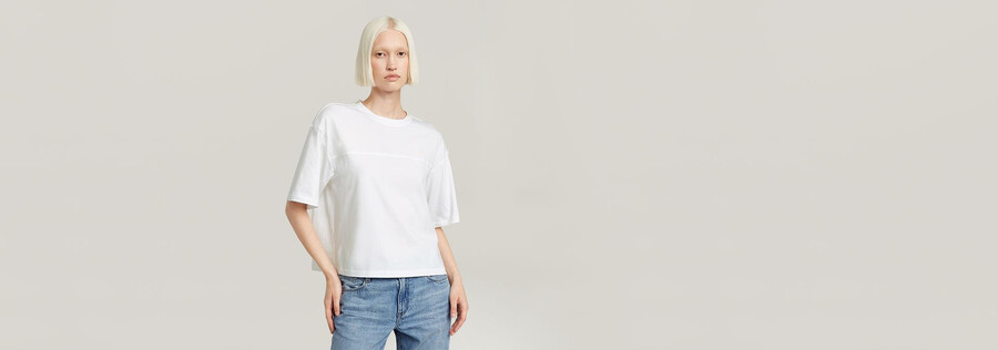 horizontal seam loose top