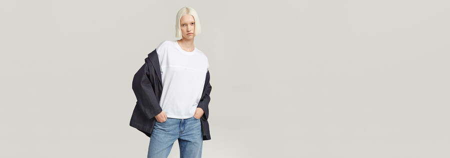 horizontal seam loose top