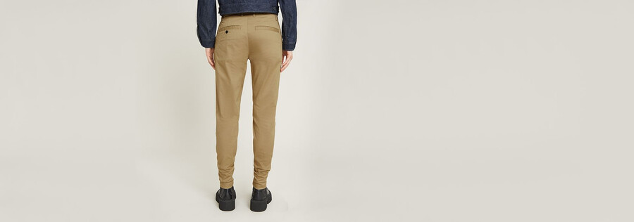 bronson mid waist skinny chino