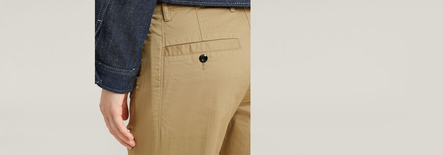 bronson mid waist skinny chino