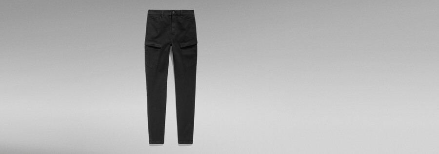 kafey cargo ultra high skinny pants