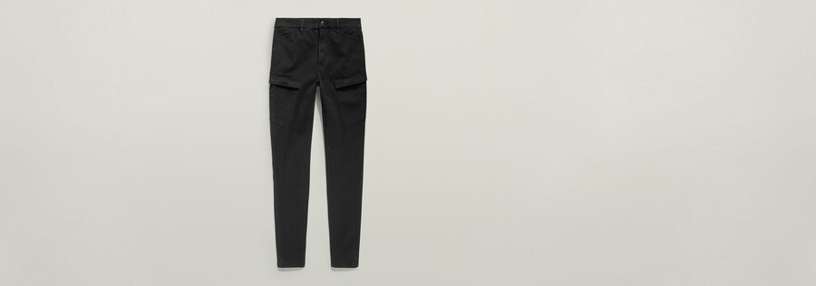 kafey cargo ultra high skinny pants