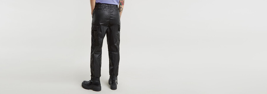 cargo cropped drawcord