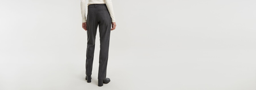 front slit chino