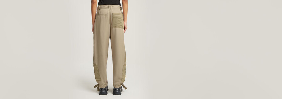 tone on tone cargo pants