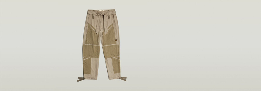 tone on tone cargo pants