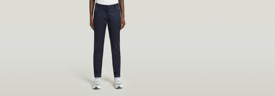 bronson mid waist chino