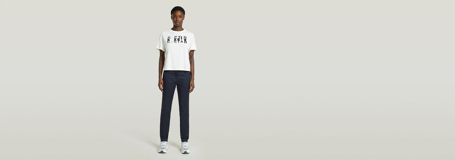 bronson mid waist chino