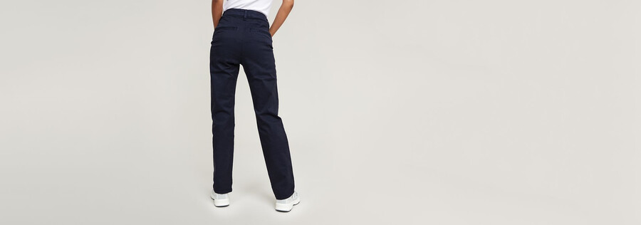 viktoria high straight chino