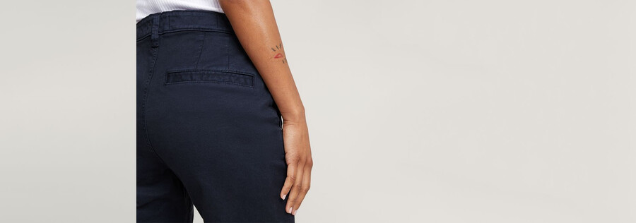 viktoria high straight chino