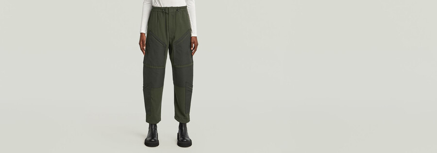 tone on tone cargo pants
