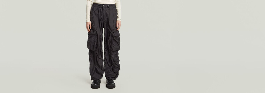 balloon cargo multi pocket pants