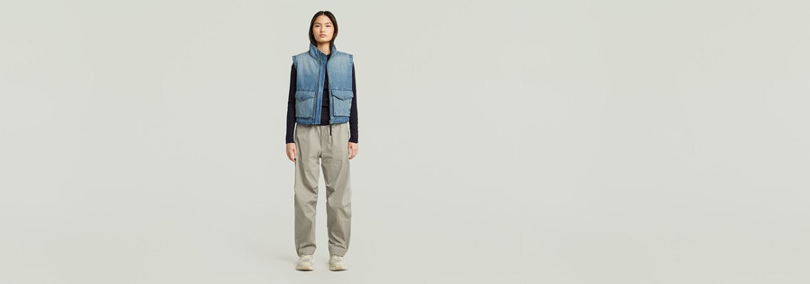 relaxed light pants