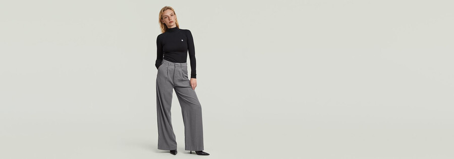 fluid wide leg pants