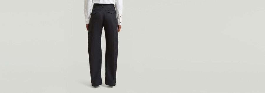 bowey pleated chino