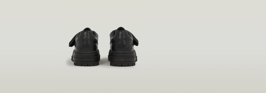 lhana ii velcro leather sneakers