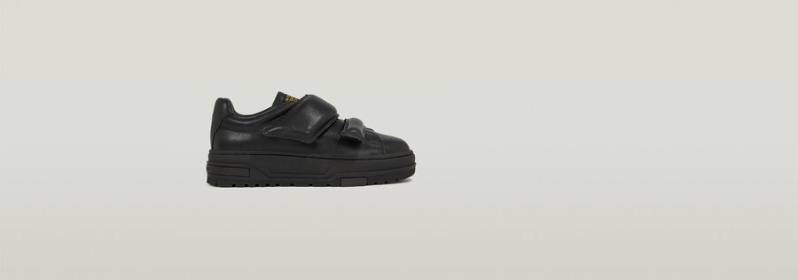 lhana ii velcro leather sneakers