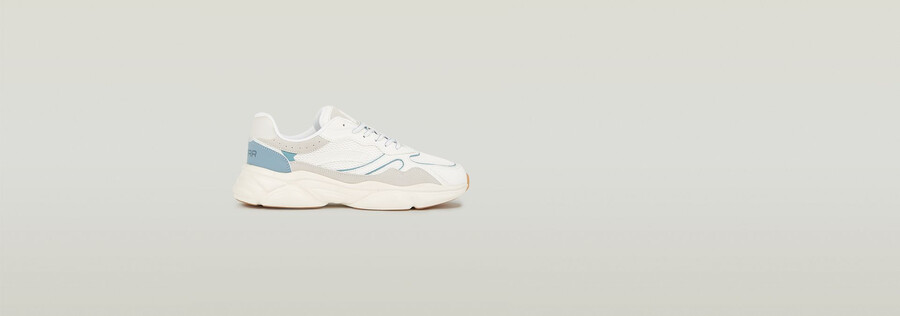 belle contrast sneakers