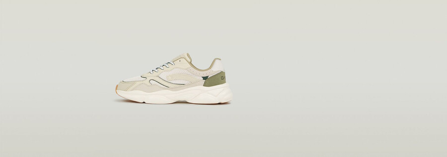 belle contrast sneakers