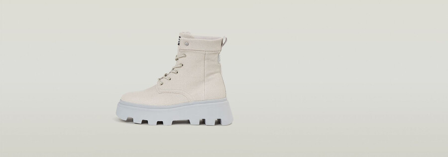 kate ii high canvas boots