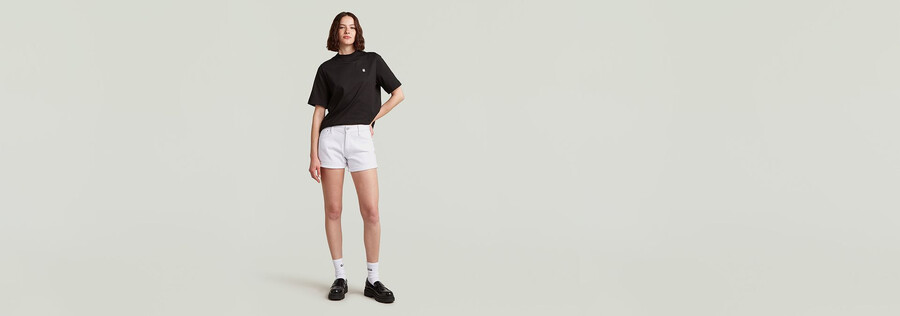 judee boyfriend shorts