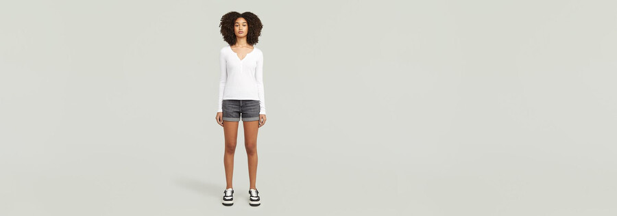judee denim shorts