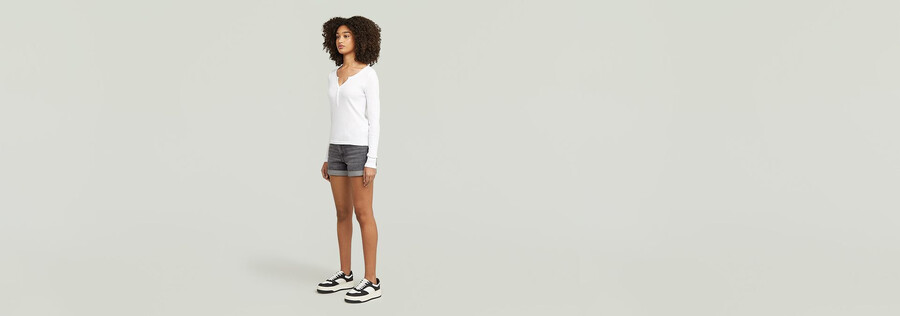 judee denim shorts
