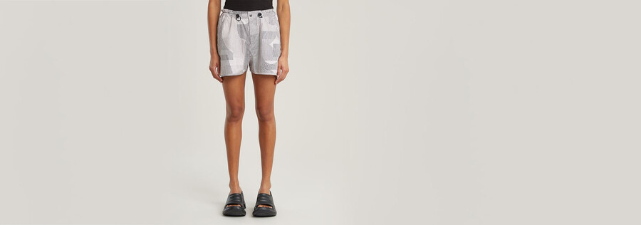 woven running shorts