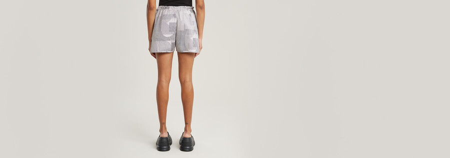 woven running shorts