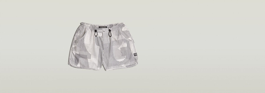 woven running shorts