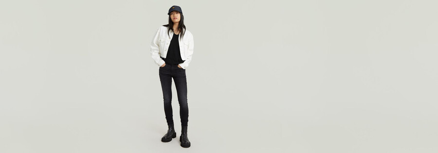3301 high skinny jeans