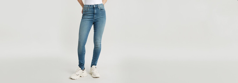 kafey ultra high skinny jeans