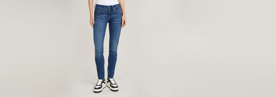 lynn mid skinny jeans
