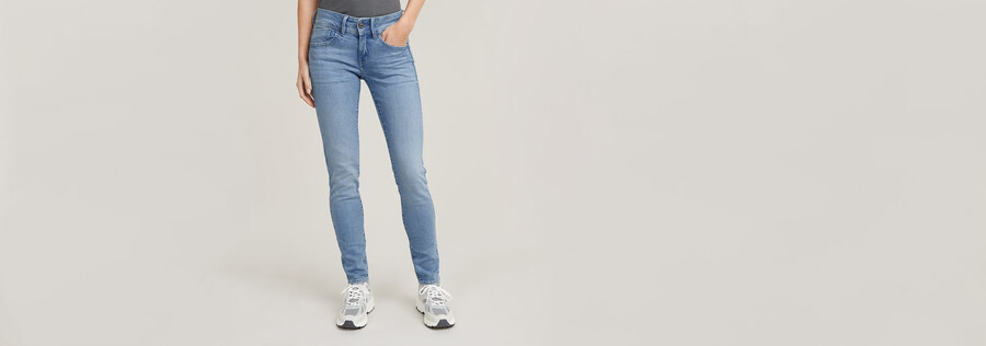 lynn mid skinny jeans